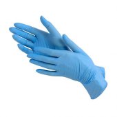 Перчатки Нитримакс нитриловые, нестерильные, р. L, голубые, 50пар/100шт, 8,4г/пара
